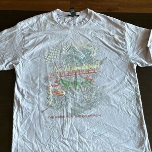 Vintage style oversized tee